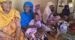 famille ethiopienne ont besoin de produits de premières necessité