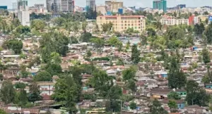 ville Ethiopienne Addis où la situation est légèrement moins dramatique qu'en milieu rural